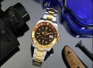 ⚜️全新 行貨 有門市⚜️ OCEANX SHARKMASTER WATCH GMT 鯊魚錶兩地時間自動機械錶 SHARKMASTER GMT 40mm SMS-GMT-0502 朱古力啡面Root 