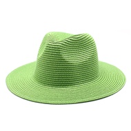 Fedora Summer Hat Adjustable Jazz Men and Women Straw Hat Fedora Sun Hat Beach Hat Jazz