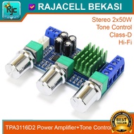 TPA3116D2 Power Amplifier Class-D 2x 50watt + Tone Control Equalizer