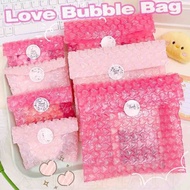 5/10Pcs Love Shape Foam Bubble Bag - Guka PresentsAccessory Packaging Bags - Pink, Girlish Heart, Th
