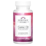 Castor Oil, Heritage Store, 60Vc