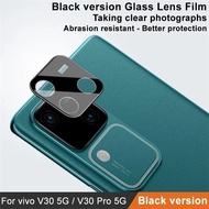 Vivo V30 / V30 Pro 3D Black Tempered Glass Camera Camera Protector