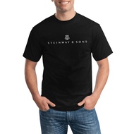 Steinway And Sons Piano Logo Fashion Custom Round Neck Tee For Ultimate Comfort