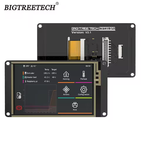 BIGTREETECH TFT35 SPI V2.1 Touch Screen 3.5inch IO2CAN V1.0 Module 3D Printer Parts For CB1 Manta M4