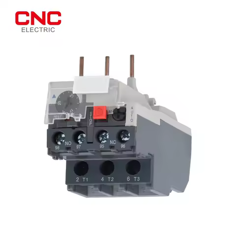 CNC Thermal Relay 50/60Hz 1.6A 2.5A 4A 6A 8A 10A 13A 18A 25A Adjustable Thermal Overload Relay