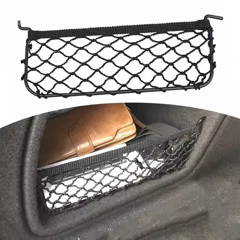Rear Trunk Side Pocket Cargo Net Rear Trunk Side Pocket Cargo Net Mesh Luggage Net For A4L 2017 2018