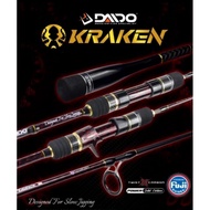 Daido KRAKEN 1.80M saltwater resistant Fishing Rod Free packing