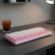 AULA S75Pro 75% Tri-Mode Keyboard, Hot-Swappable Mechanical, RGB PBT Keycaps, 4000mAh, LCD Knob