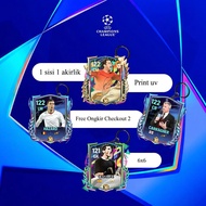 GANTUNGAN Keychain 1 side 6cm x 6cm Keychain