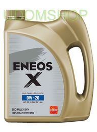 น้ำมันเครื่องเบนซิน ENEOS 0W-20 Eco car สังเคราะห์ 100% 0W20 API SP น้ำมันอัโคคาร์ eco car ขนาด 3ลิตร แถมฟรี 1ลิตร