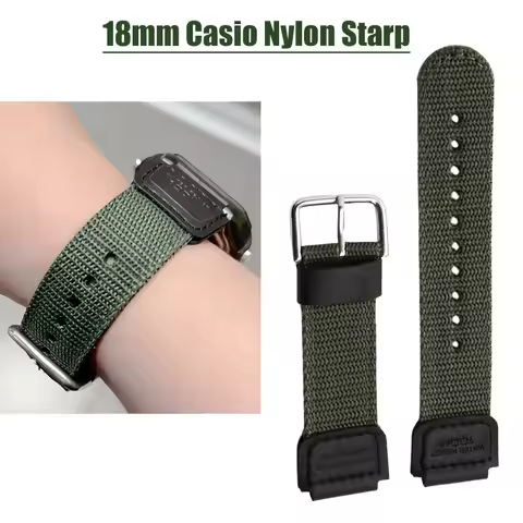 Nylon watch Strap for Casio G-SHOCK AE1200 1000 SGW300 400H MRW-200 W-S200H W-800H Watchband Bracele