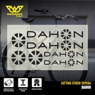 Dahon folding bike cutting frame Sticker