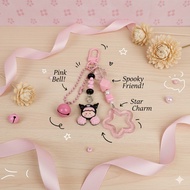 GANTUNGAN SIMPLE CUTE KEYCHAIN BESTIE COUPLE KEYCHAIN CUTE GIFT/ MURCE KEYCHAIN REDI STOCK