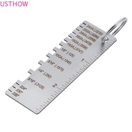 USTHOW Wire Gauge 0-36 Weld Inspection Gage Soldering Inspection Tool Diameter Measurer Tool Round W