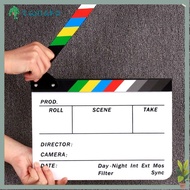 TAMAKO Director Film Clapboard, Large Panel Photography Prop Clapperboard, Useful Colorful Decoratio