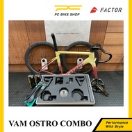 FACTOR VAM OSTRO 54CM COMPLETE BIKE ROAD BIKE (Black Inc Wheel Set)