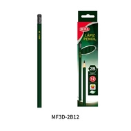 BEIFA 2B PENCIL BFMF3D-2B12 / PACK