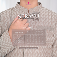 Rauna Pride - Baju Keluarga Muslim - Sarimbit Serayu Taupe