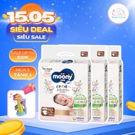 MOONY NATURAL diapers in all sizes NB63/S58/M48/L36/L38/XL32 domestically made in Japan for babies f