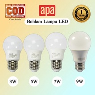3 5 7 9 WATT LED LIGHT BULB WHAT 1 YEAR WARRANTY