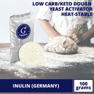 [FOOD GRADE] Inulin Powder - 100grams (Yeast activator, keto bread, prebiotic, dietary fiber)