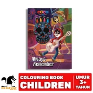 Big Bad Wolf Books ALWAYS REMEMBER COLORING BOOK WITH 4 CRAYONS BBW Murray COLORING BOOK