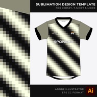 Catalogue 2024 - 007 | Sublimation Jersey, T-Shirt &amp; More Design Template | Adobe Illustrator