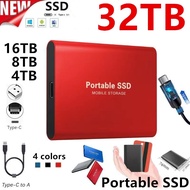 External SSD 8TB hard drive External HDD 32TB/16TB USB 3.0 laptop solid-state drive