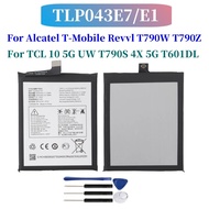 New 4500mAh TLP043E1 TLP043E7 Battery For Alcatel T-Mobile Revvl T790W T790Z for TCL 10 5G UW T790S 