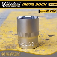 MATA 21 mm 6 PT Original Sherlock Shock Wrench 1/ 2 inch Socket Bit Impact Wrench Spanner Set