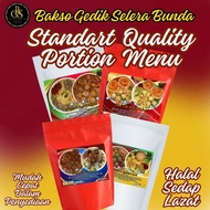 Standart Quality Portion | Bakso Gedik Selera Bunda ||Bakso pedas|Bakso urat |Food menu to eat