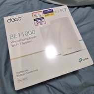 Tplink deco be65 be11000 wifi 7 home mesh 2.5gbps 2 unit