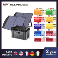 S2000 Pro Outdoor Generator 2400w Mppt Portable Power Station With 4x100w Folable Solar Panels For R