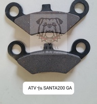 พร้อมส่งไทย - ผ้าเบรคหลังเอทีวีรุ่น SANTA200 GA by K-Lion | Disc brake pads for ATV model : SANTA GA200 brand K-LION