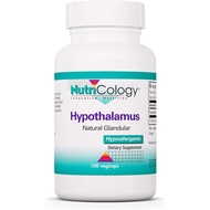 Nutricology Hypothalamus Supplement - Endocrine Support, Natural Glandular, 500mg Adrenal Support, A