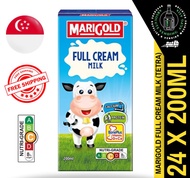 MARIGOLD UHT Full Cream Milk 200ML X 24 (TETRA) - FREE DELIVERY within 3 working days!