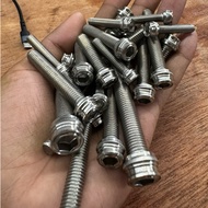 L bolt m10 thread 14/ bolt 14 stainless FINE THREAD 1.25 size 3cm to 7cm