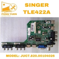 SINGER TV  MAIN BOARD TLE422A