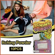 Prank Itching Powder 10pcs/set Prank Itching Powder Creative Safe Itchy Powder Prank Prank Stuff and
