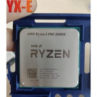 AMD Ryzen 5 PRO 3400GE AM4 CPU Processor r5 pro 3400ge 3.3-4.0 GHz 4CORE 8threads 35W Desktop L2 cache 2MB Level 3 cache 4MB with Heat dissipation paste