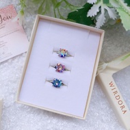 WIRDORA 3 pieces brooch circle set