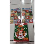 Uk Christmas greeting card 7x7/Christmas papper bag