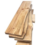 Whole Table Table Board Pine Simple Wash Partition Shelf One-word Household Wall-mounted i1 Log TV I