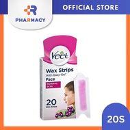 R Pharmacy | Veet Facial Wax Strip Normal 20S