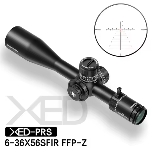 New Discovery XED 6-36X56SFIR FFP-Z ZEROSTOP Tactical Hunting Scope Outdoor Shooting HD Shockproof F