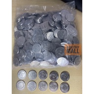 🇲🇾 100pcs Metal Token 23mm 25mm Laundry Dobi Vending Machine Water Dispenser Machine Game Arcade Mac