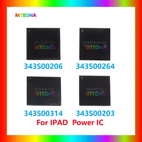 2/5PCS 343S00203 343S00206 343S00144 343S00314 343S00283 343S00264 343S00281 A0 Power IC for iPad Ai