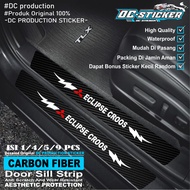 Eclipse crros carbon car sticker, mitsubishi eclipse cross footrest protector carbon sticker
