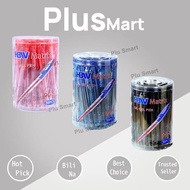 HBW Matrix OG-5 Oil Gel Pen 50pcs Bundle Deals Black Blue Red Stationery