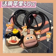 Cute Clown Charger Protector Case Charger Winder Cover Cable Winder Cable Protector Compatible with 
